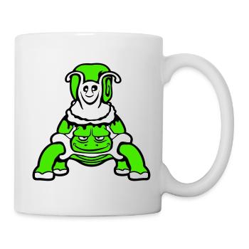 2 Friends Turtle Snail Riding Team Crew - Mug - white - Right