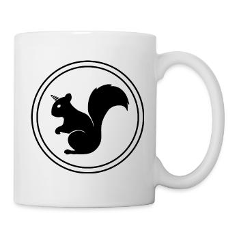 Eichhörnchen – Fabeltier, Wortspiel & Märchen-Fun - Tasse - Weiß - Rechts