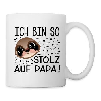 FATHER'S DAY DAD CHILD PRIDE - Mug - white - Right