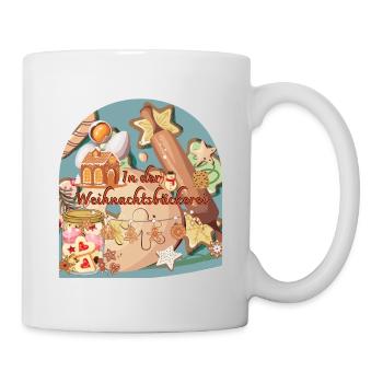 Christmas Time In The Christmas Bakery Bow Shape - Mug - white - Right