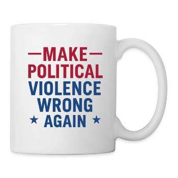 Getting political violence wrong again - Mug - white - Right
