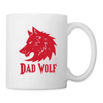 Papa Loup - Mug blanc - blanc - Droite