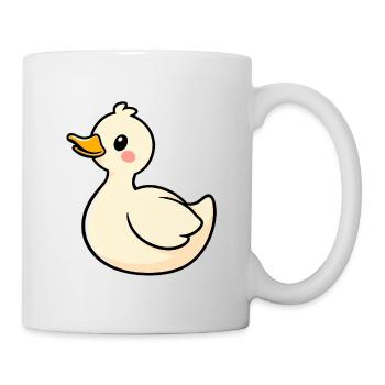 Canard - Mug blanc - blanc - Droite