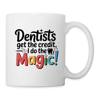 Dental Lab Technician Crown Design  - Mug - white - Right