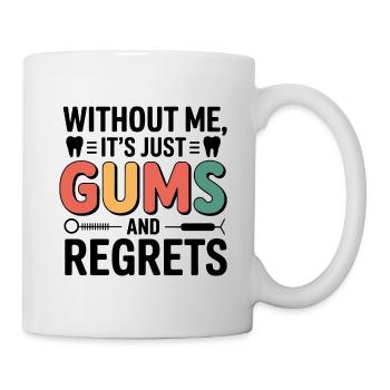 Dentallaborant Crown Art - Tasse - Weiß - Rechts