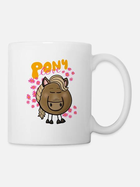 Pony Love - Mug - white