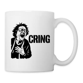 Cring Oma - Tasse - Weiß - Rechts