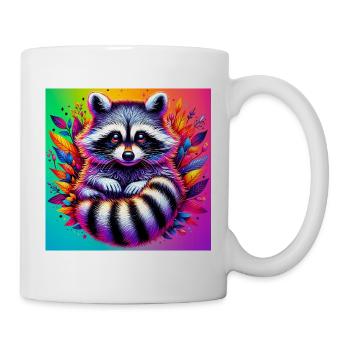 Raccoon - Mug - white - Right