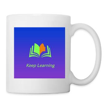 T-shirt Knowledge is Power" - Mug - white - Right