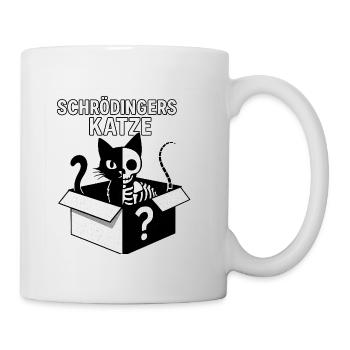 Schrödingers Katze Box-Design - Tasse - Weiß - Rechts