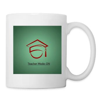 "T-shirt Knowledge is Power" - Mug - white - Right