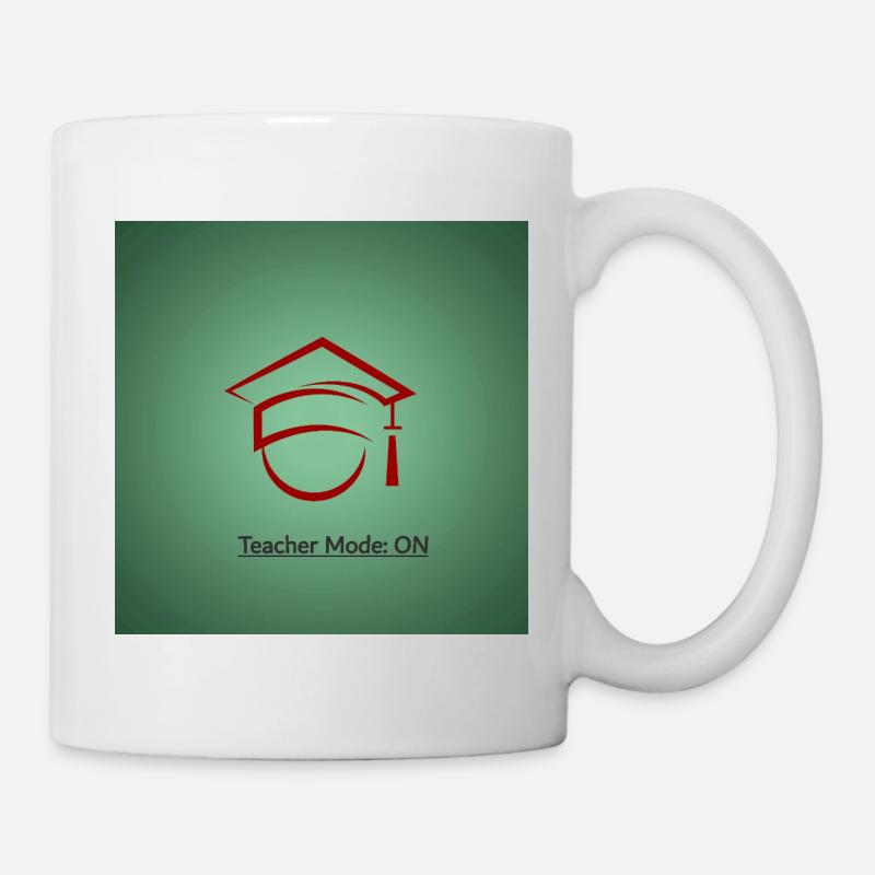 "T-shirt Knowledge is Power" - Mug - white