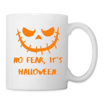 No Fear Halloween Grin - Mug - white - Right