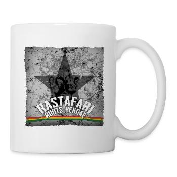 Rastafari Roots Reggae Star Graphics - Mug - white - Right