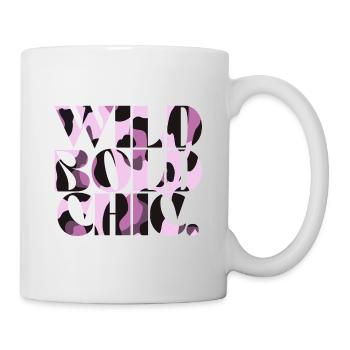Sauvage, audacieux, chic : Camographie - Mug blanc - blanc - Droite