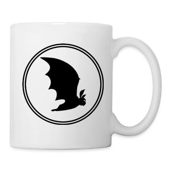 Bat Gothic: Night, Vampire & Freedom - Mug - white - Right