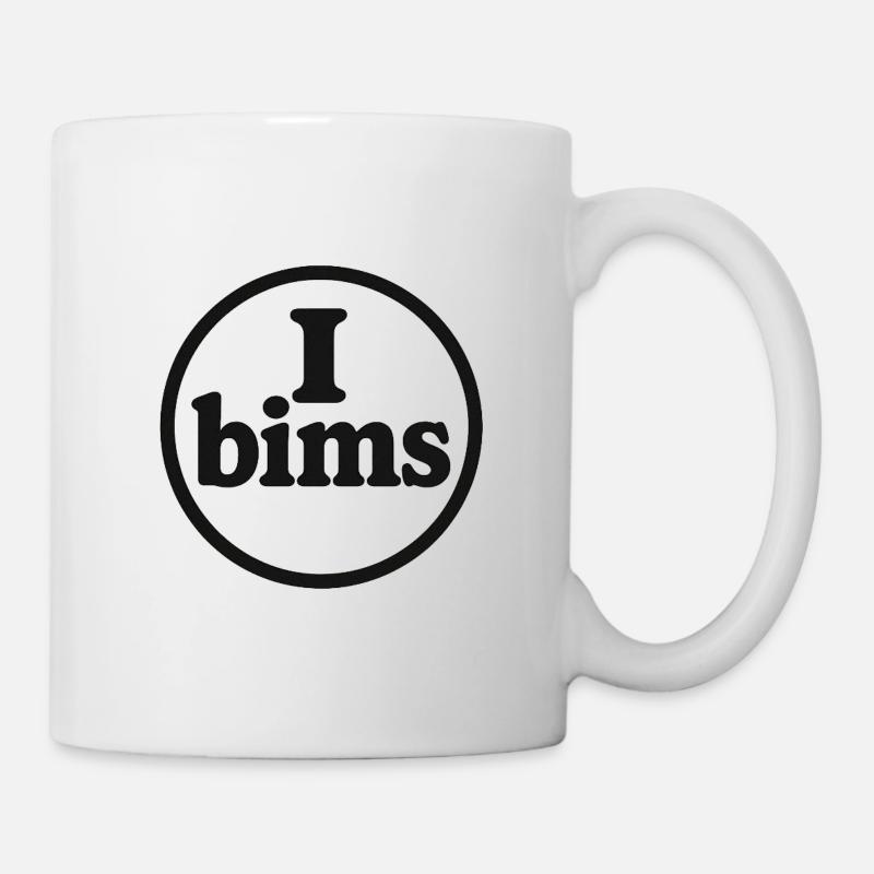 I_bims - Mug blanc - blanc