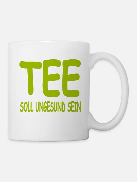 Tee - Tasse - Weiß
