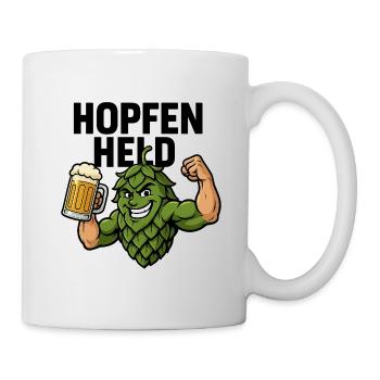 Funny Hops With Beer Mug October Festival - Mug - white - Right