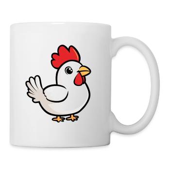 Chicken Cartoon - Mug - white - Right