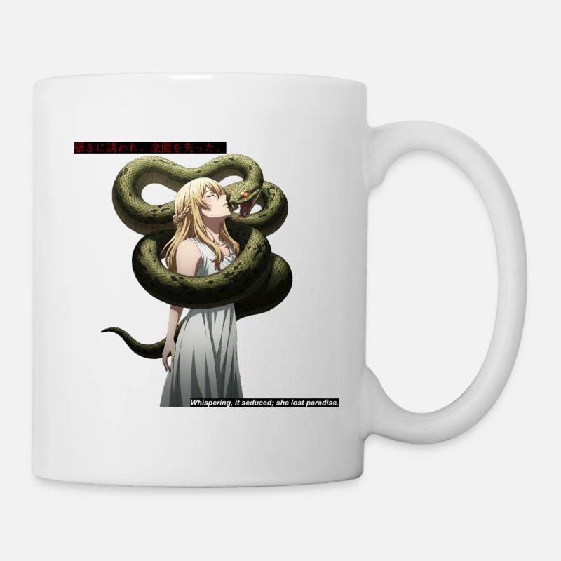 Séduction du serpent - Mug blanc - blanc