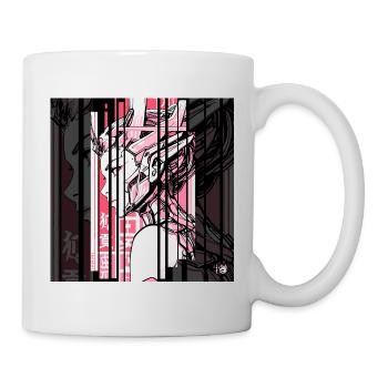 Ver.2 - Cyberpunk Woman - Rose Blanc - Effect Geek - Mug - white - Right