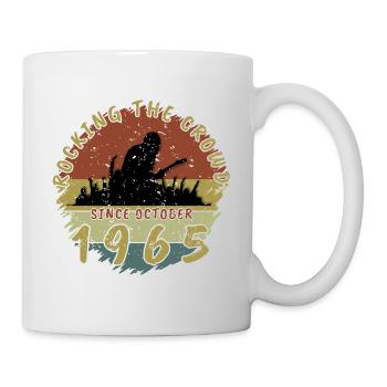 60th Birthday Rocking the crowd GIT 10/1965 - Mug - white - Right