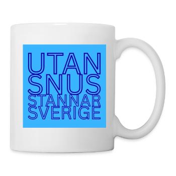 Ohne Snus wird Schweden aufhören - Tasse - Weiß - Rechts