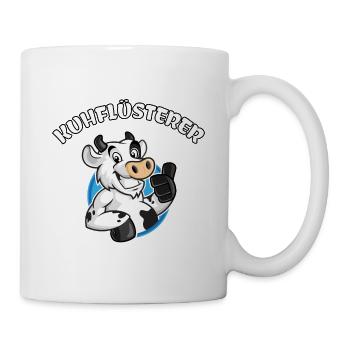 Vache Chuchoteur Drôle Vache Fermier Fermier Fermier - Mug blanc - blanc - Droite
