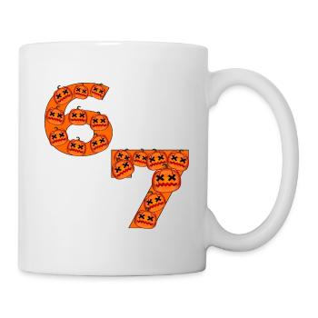 HALLOWEEN PUMPKIN SIX SEVEN - Mug - white - Right