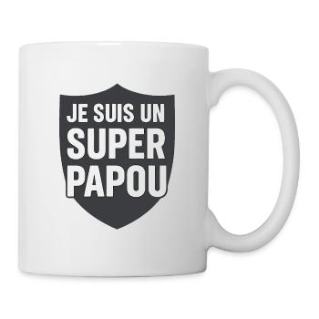 Ich bin ein großartiger Papua - Tasse - Weiß - Rechts