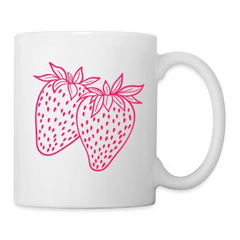Strawberry neon - Mug - white - Right