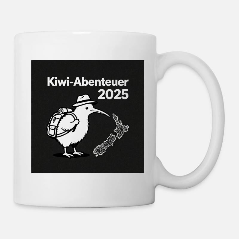 Kiwi Adventure 2025 - Mug - white