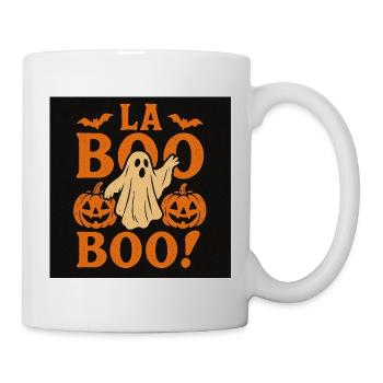 La Boo Boo Halloween Ghost - Mug - white - Right
