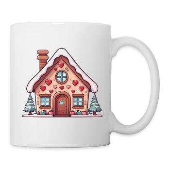 Heart Cottage Gingerbread - Mug - white - Right