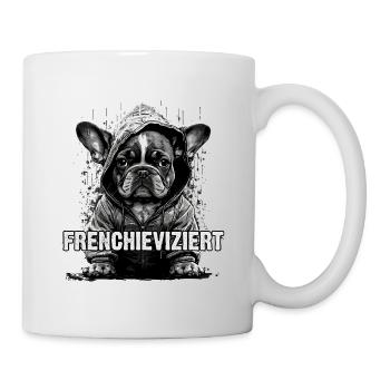 Bouledogue français cool - Mug blanc - blanc - Droite