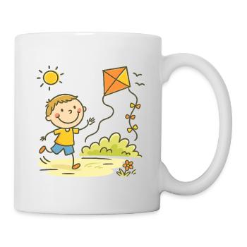 Sunny Day Kite Joy Kid - Mug - white - Right