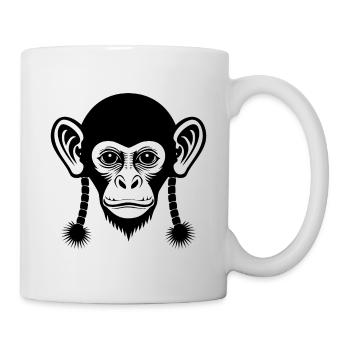 Edge Monkey Head Pure Sound Edition Shirt - Mug - white - Right