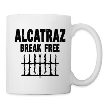 Alcatraz Break Free Prison Humor - Mug - white - Right