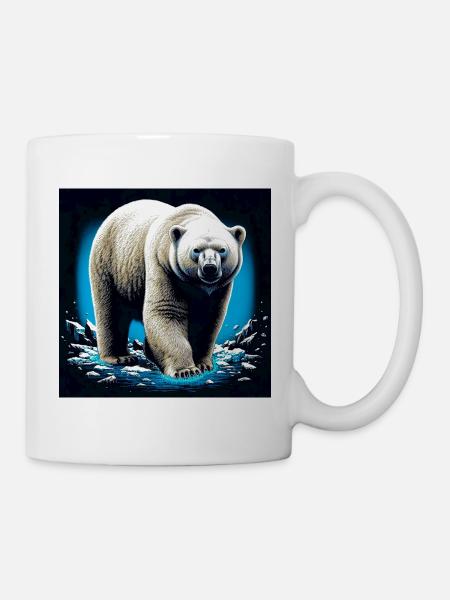 Eisbär - Tasse - Weiß