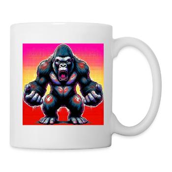 gorilla - Mug - white - Right