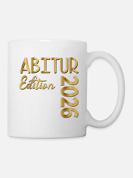 GYMNASIUM ABITUR 2026 - Tasse - Weiß