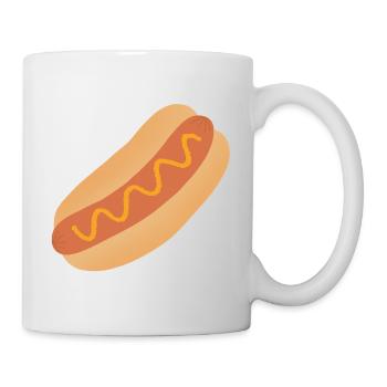 Hot Dog Art - Mug - white - Right