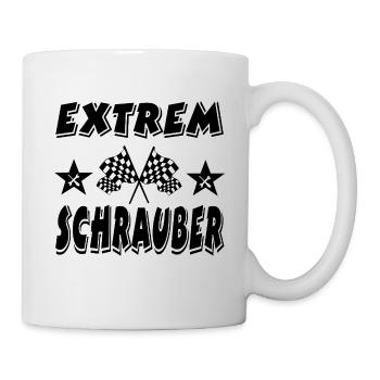 Schrauber - Tasse - Weiß - Rechts