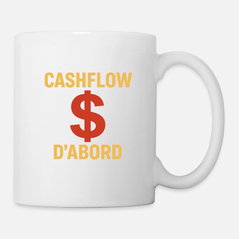 Cashflow first – Investor Priority - Mug - white