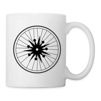 Big bang wheel by Cean - Mug - white - Right