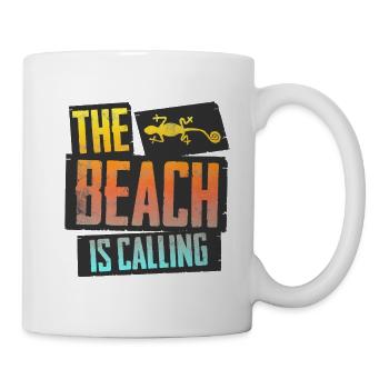 The Beach is Calling - Mug - white - Right