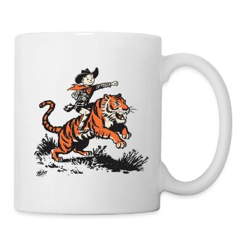 Little Tiger Cowboy - Mug - white - Right