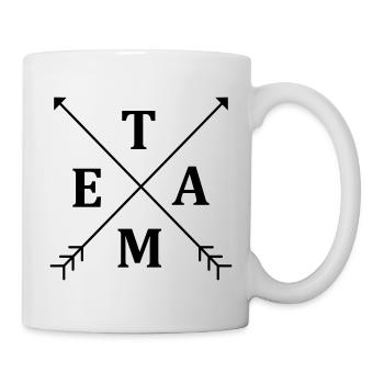 Team - Tasse - Weiß - Rechts