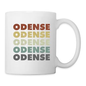 Odense - Danemark - Danemark - Scandinavie - Mug blanc - blanc - Droite
